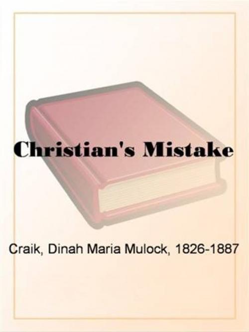 Cover of the book Christian's Mistake by Dinah Maria Mulock Craik, Gutenberg