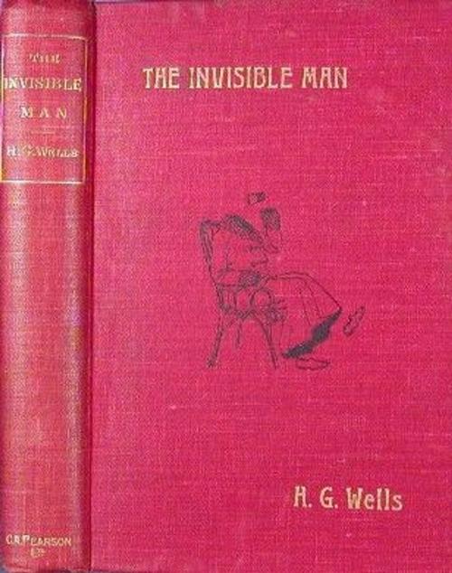 Cover of the book The Invisible Man by H. G. Wells, Gutenberg