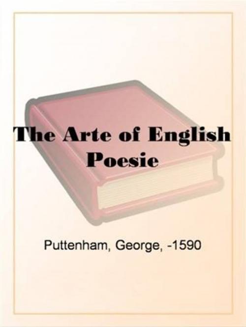 Cover of the book The Arte Of English Poesie by George Puttenham, Gutenberg
