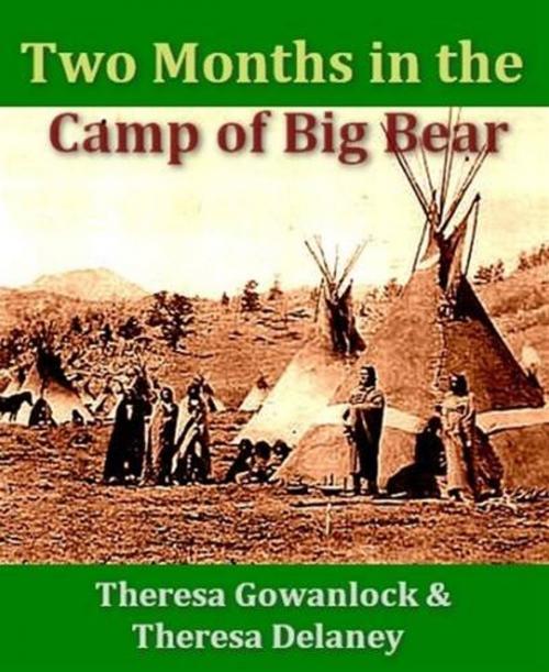 Cover of the book Two Months In The Camp Of Big Bear by Theresa Gowanlock And Theresa Delaney, Gutenberg