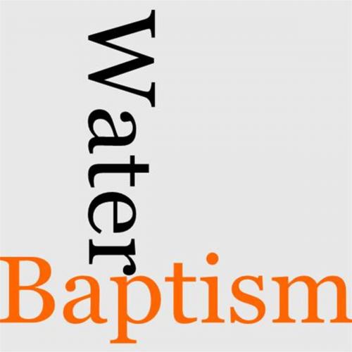Cover of the book Water Baptism by James H. Moon, Gutenberg