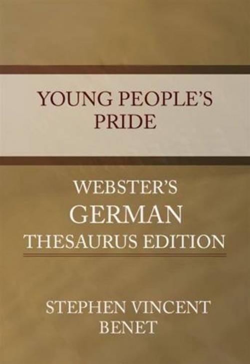 Cover of the book Young People's Pride by Stephen Vincent Benet, Gutenberg