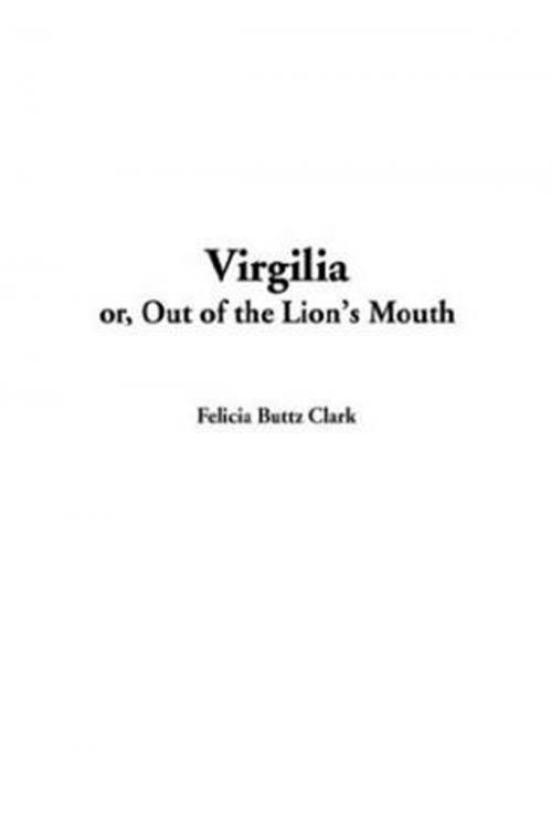 Cover of the book Virgilia by Felicia Buttz Clark, Gutenberg