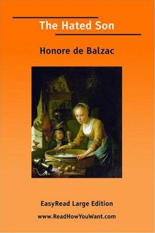 Cover of the book The Hated Son by Honore De Balzac, Gutenberg
