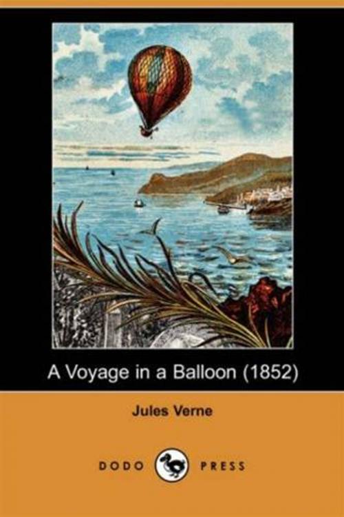 Cover of the book A Voyage In A Balloon (1852) by Jules Verne, Gutenberg