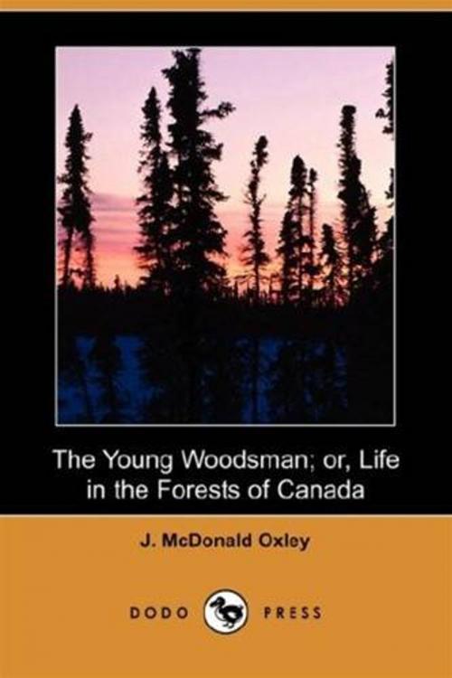 Cover of the book The Young Woodsman by J. McDonald Oxley, Gutenberg