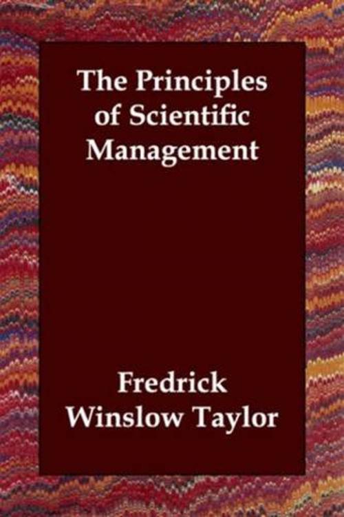 Cover of the book The Principles Of Scientific Management by Fredrick Winslow Taylor, Gutenberg