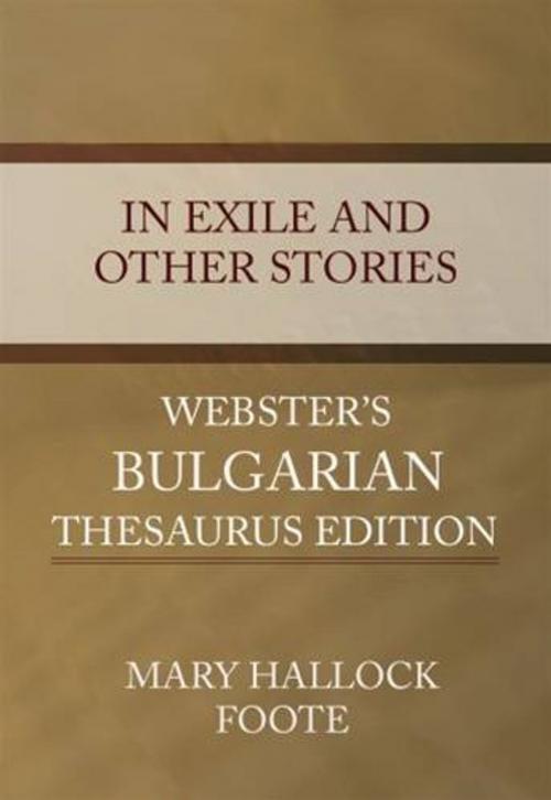 Cover of the book In Exile And Other Stories by Mary Hallock Foote, Gutenberg