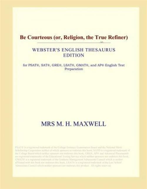 Cover of the book Be Courteous by Mrs. M. H. Maxwell, Gutenberg
