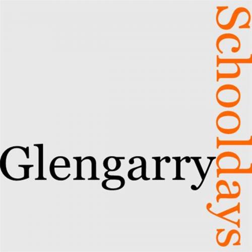Cover of the book Glengarry Schooldays by Ralph Connor, Gutenberg