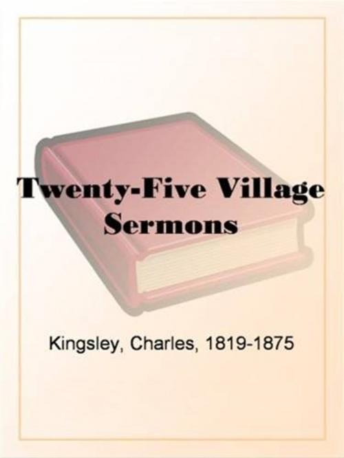 Cover of the book Twenty-Five Village Sermons by Charles Kingsley, Gutenberg