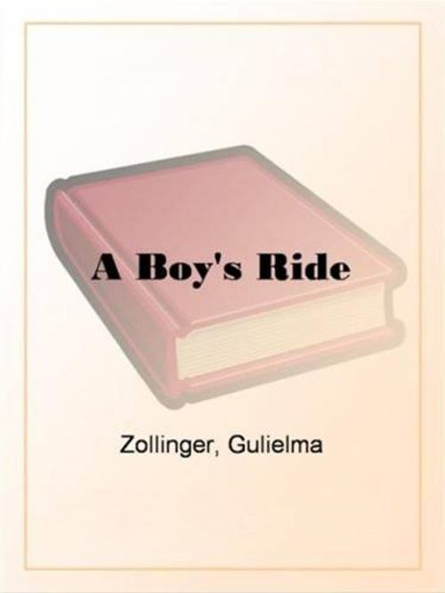 Cover of the book A Boy's Ride by Gulielma Zollinger, Gutenberg