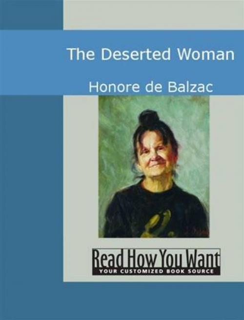 Cover of the book The Deserted Woman by Honore De Balzac, Gutenberg