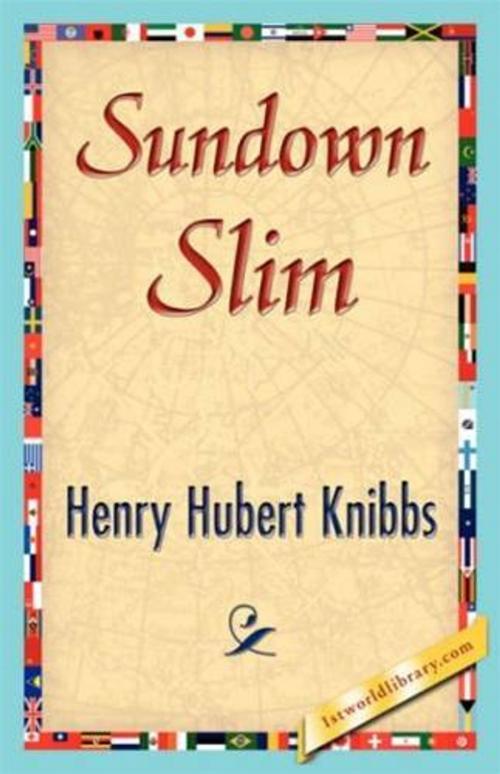Cover of the book Sundown Slim by Henry Hubert Knibbs, Gutenberg