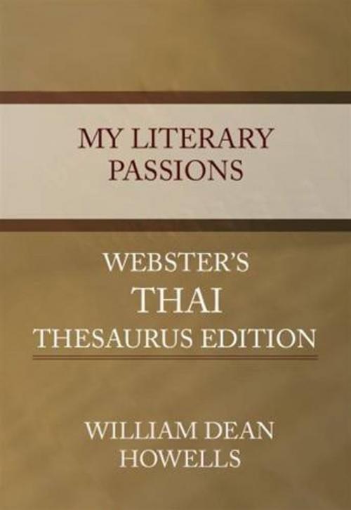Cover of the book My Literary Passions by William Dean Howells, Gutenberg