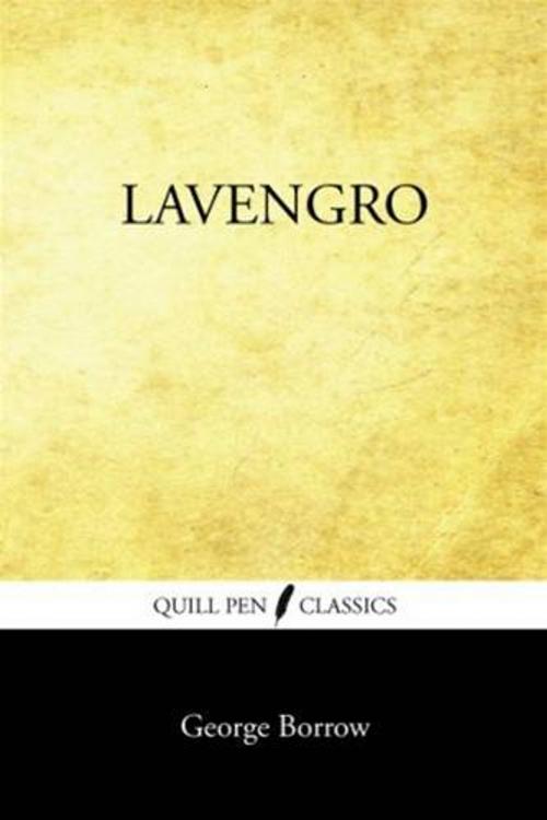 Cover of the book Lavengro by George Borrow, Gutenberg