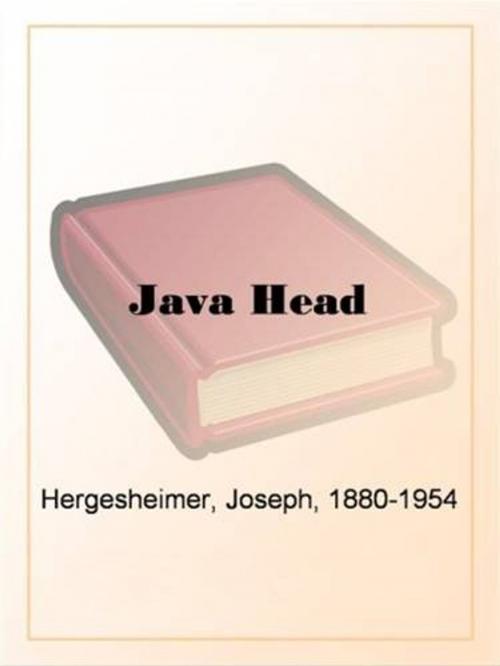 Cover of the book Java Head by Joseph Hergesheimer, Gutenberg