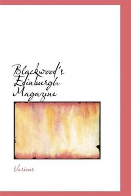 Cover of the book Blackwood's Edinburgh Magazine -- Volume 54, No. 335, September 1843 by Various, Gutenberg