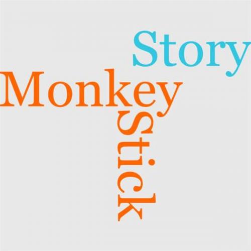 Cover of the book The Story Of A Monkey On A Stick by Laura Lee Hope, Gutenberg