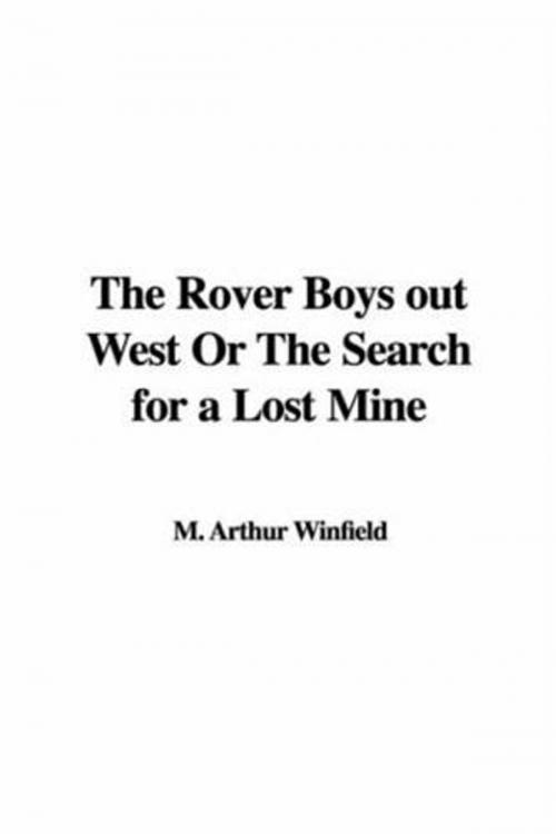 Cover of the book The Rover Boys Out West by Arthur M. Winfield, Gutenberg