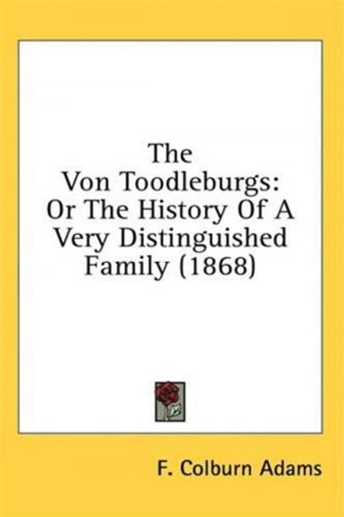 Cover of the book The Von Toodleburgs by F. Colburn Adams, Gutenberg