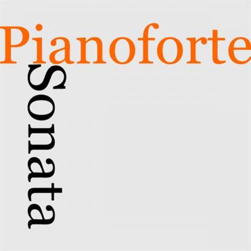 Cover of the book The Pianoforte Sonata by J.S. Shedlock, Gutenberg