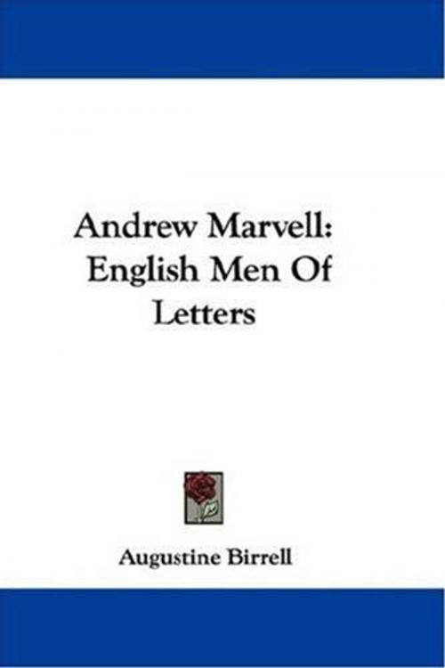 Cover of the book Andrew Marvell by Augustine Birrell, Gutenberg