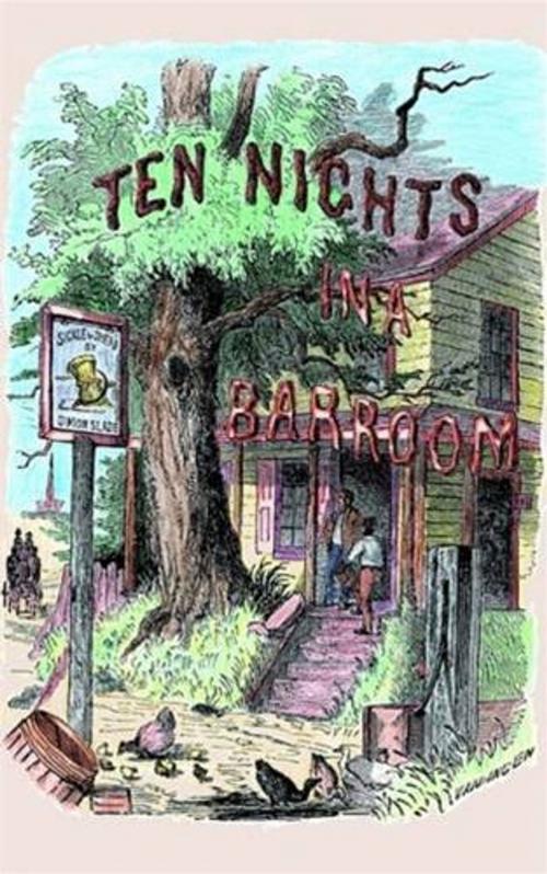 Cover of the book Ten Nights In A Bar Room by T. S. Arthur, Gutenberg