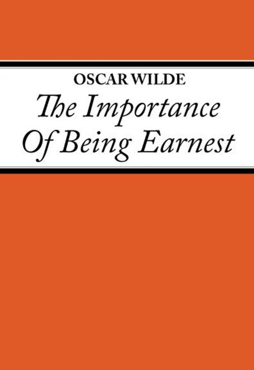 Cover of the book The Importance Of Being Earnest by Oscar Wilde, Gutenberg