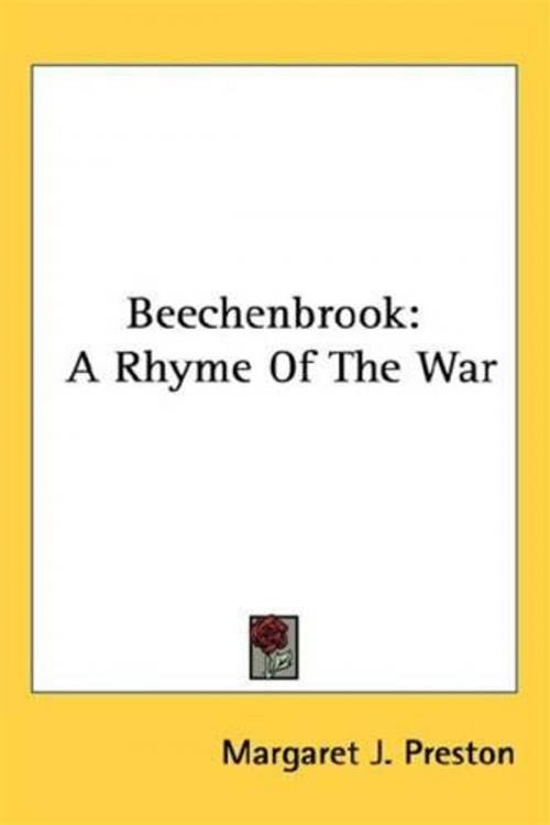 Cover of the book Beechenbrook by Margaret J. Preston, Gutenberg