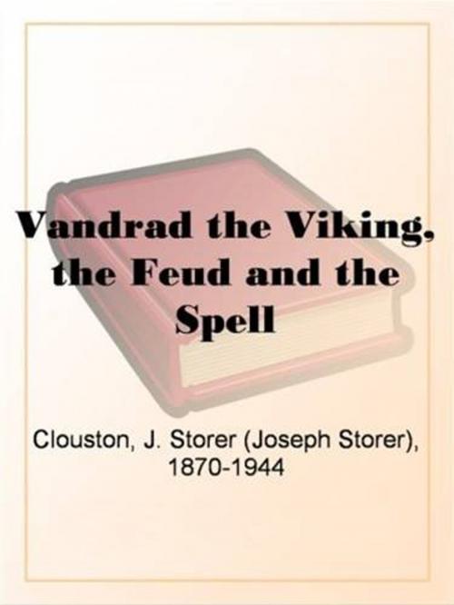 Cover of the book Vandrad The Viking by J. Storer Clouston, Gutenberg