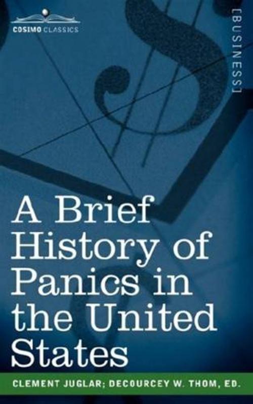 Cover of the book A Brief History Of Panics by Clement Juglar, Gutenberg