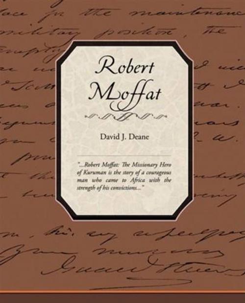 Cover of the book Robert Moffat by David J. Deane, Gutenberg