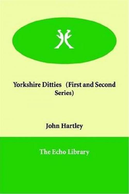 Cover of the book Yorkshire Ditties, Second Series by John Hartley, Gutenberg