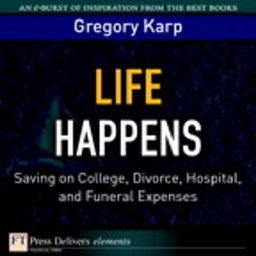 Cover of the book Life Happens by Gregory Karp, Pearson Education