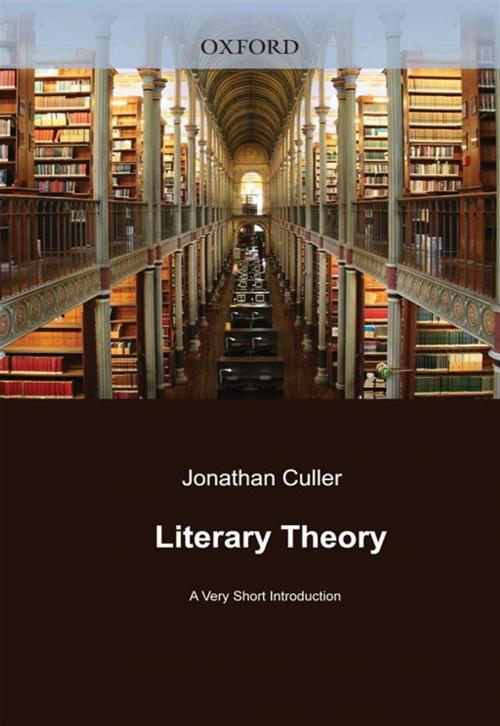 Cover of the book Literary Theory: A Very Short Introduction by Jonathan Culler, Oxford University Press, UK