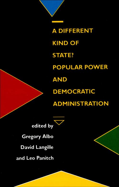 Cover of the book A Different Kind of State? by Gregory Albo, Leo Panitch, Oxford University Press Canada