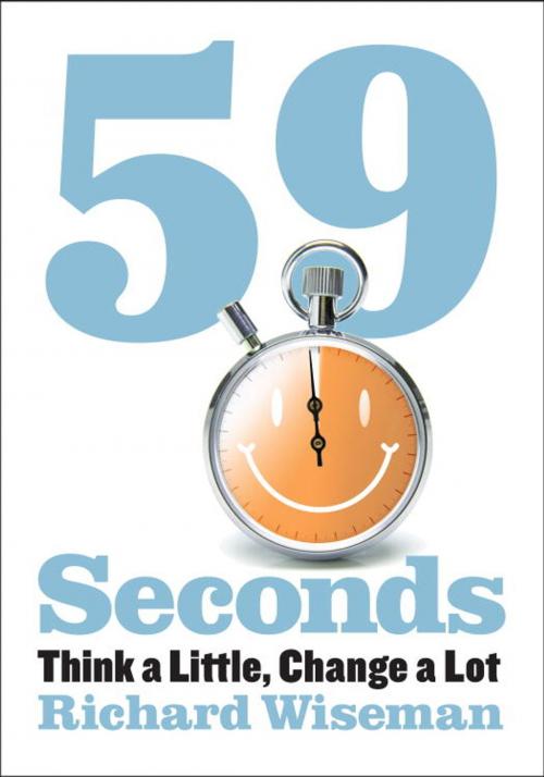 Cover of the book 59 Seconds by Richard Wiseman, Knopf Doubleday Publishing Group
