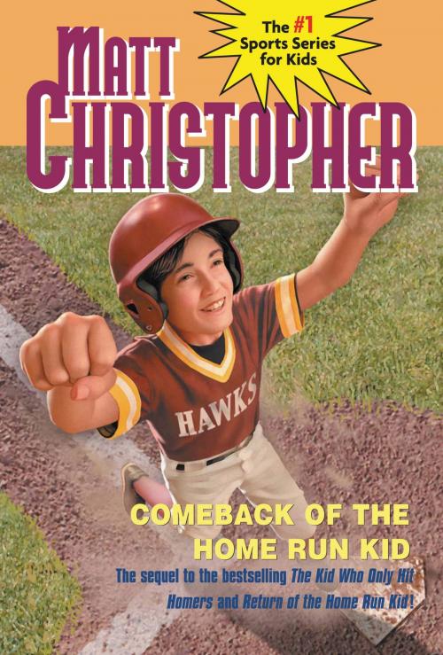 Cover of the book Comeback of the Home Run Kid by Matt Christopher, Little, Brown Books for Young Readers