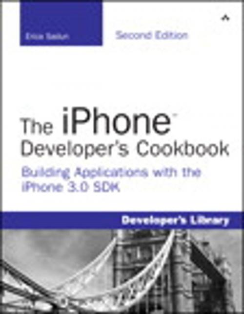 Cover of the book The iPhone Developer's Cookbook by Erica Sadun, Pearson Education