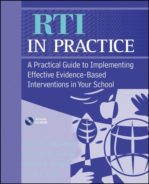 Cover of the book RTI in Practice by James L. McDougal, Suzanne B. Graney, James A. Wright, Scott P. Ardoin, Wiley
