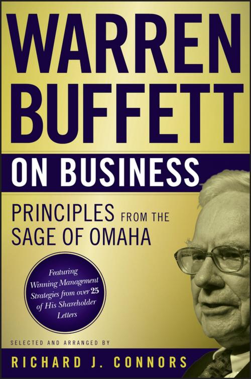 Cover of the book Warren Buffett on Business by Warren Buffett, Richard J. Connors, Wiley