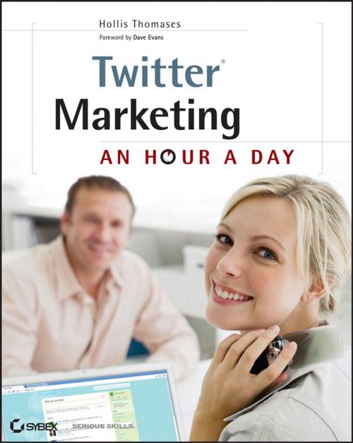 Cover of the book Twitter Marketing by Hollis Thomases, Wiley