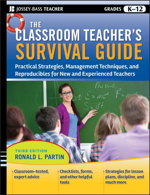 Cover of the book The Classroom Teacher's Survival Guide by Ronald L. Partin, Wiley