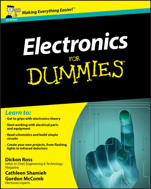 Cover of the book Electronics For Dummies by Dickon Ross, Cathleen Shamieh, Gordon McComb, Wiley