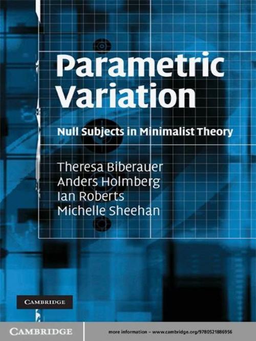 Cover of the book Parametric Variation by Theresa Biberauer, Anders Holmberg, Ian Roberts, Michelle Sheehan, Cambridge University Press