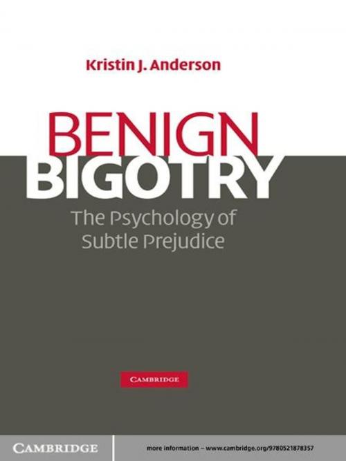 Cover of the book Benign Bigotry by Kristin J. Anderson, Cambridge University Press