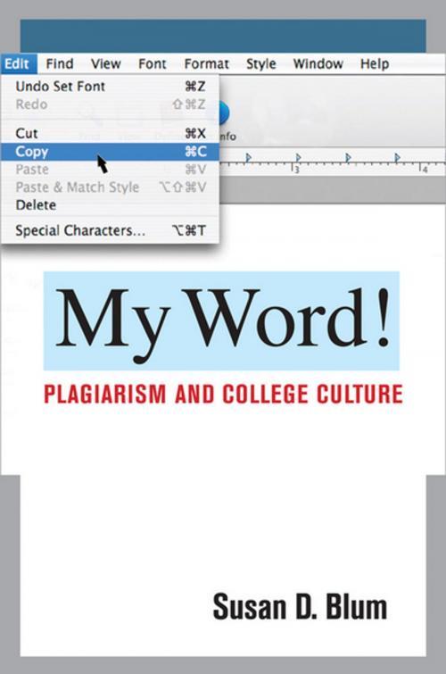 Cover of the book My Word! by Susan D. Blum, Cornell University Press