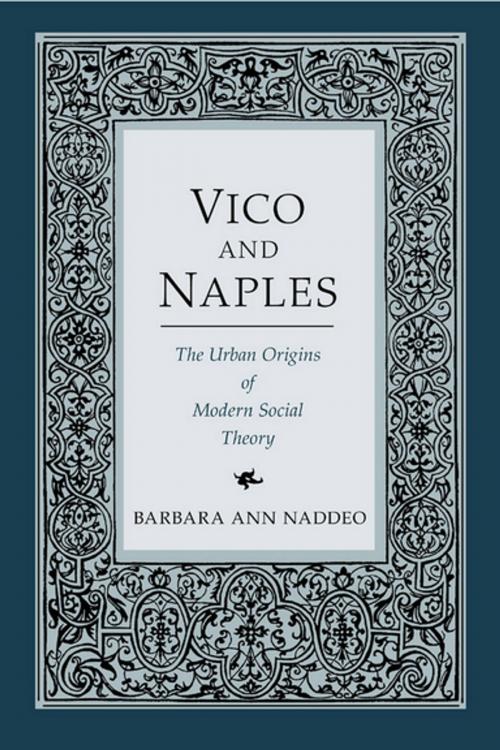 Cover of the book Vico and Naples by Barbara Ann. Naddeo, Cornell University Press