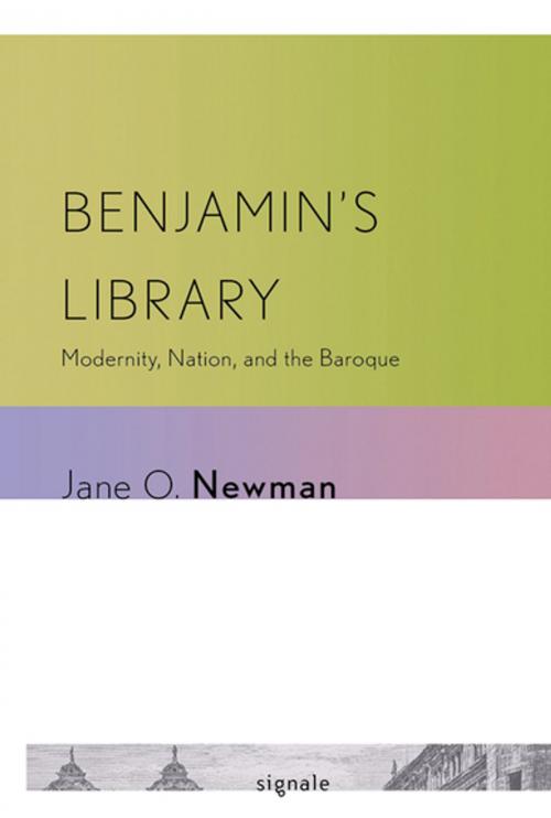 Cover of the book Benjamin's Library by Jane O. Newman, Cornell University Press